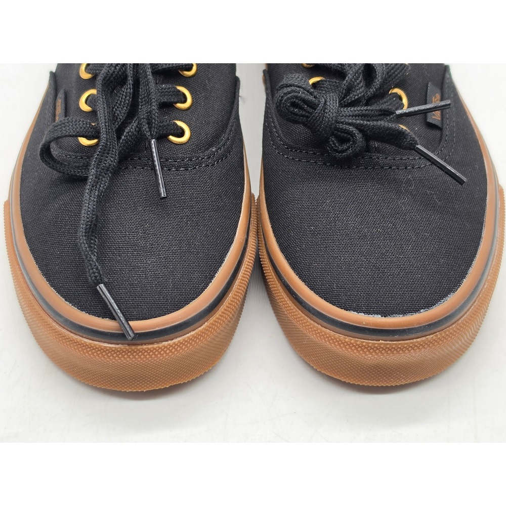 Vans Authentic Classic Womens 7 Black Gum Sneakers Shoes VN000TSVBXH - Picture 4 of 10